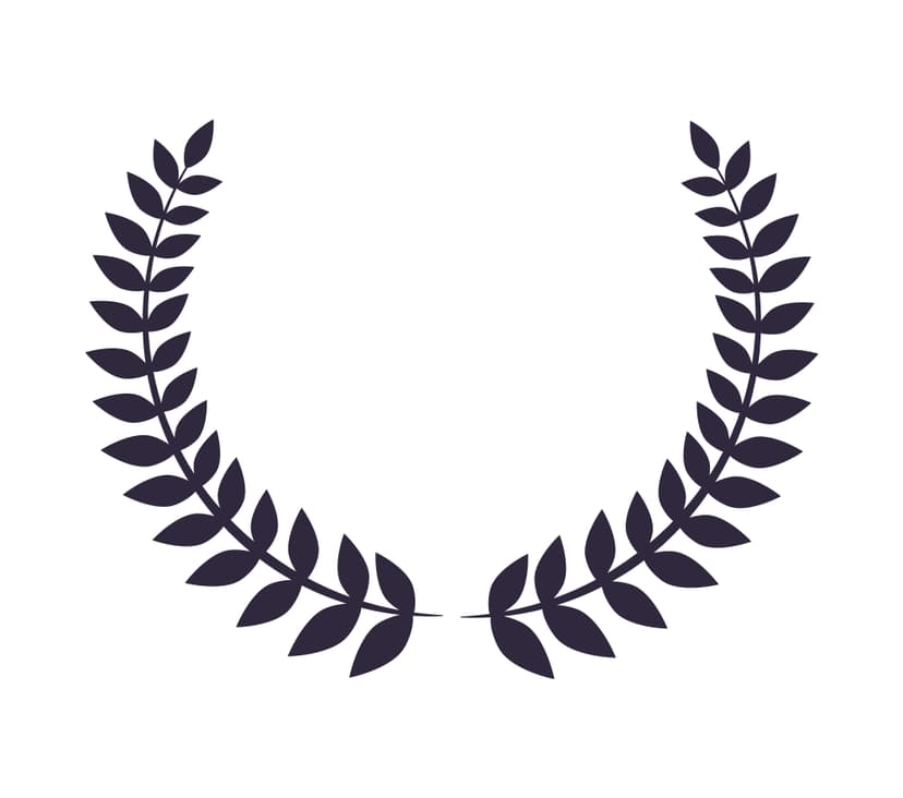 Laurel wreath background